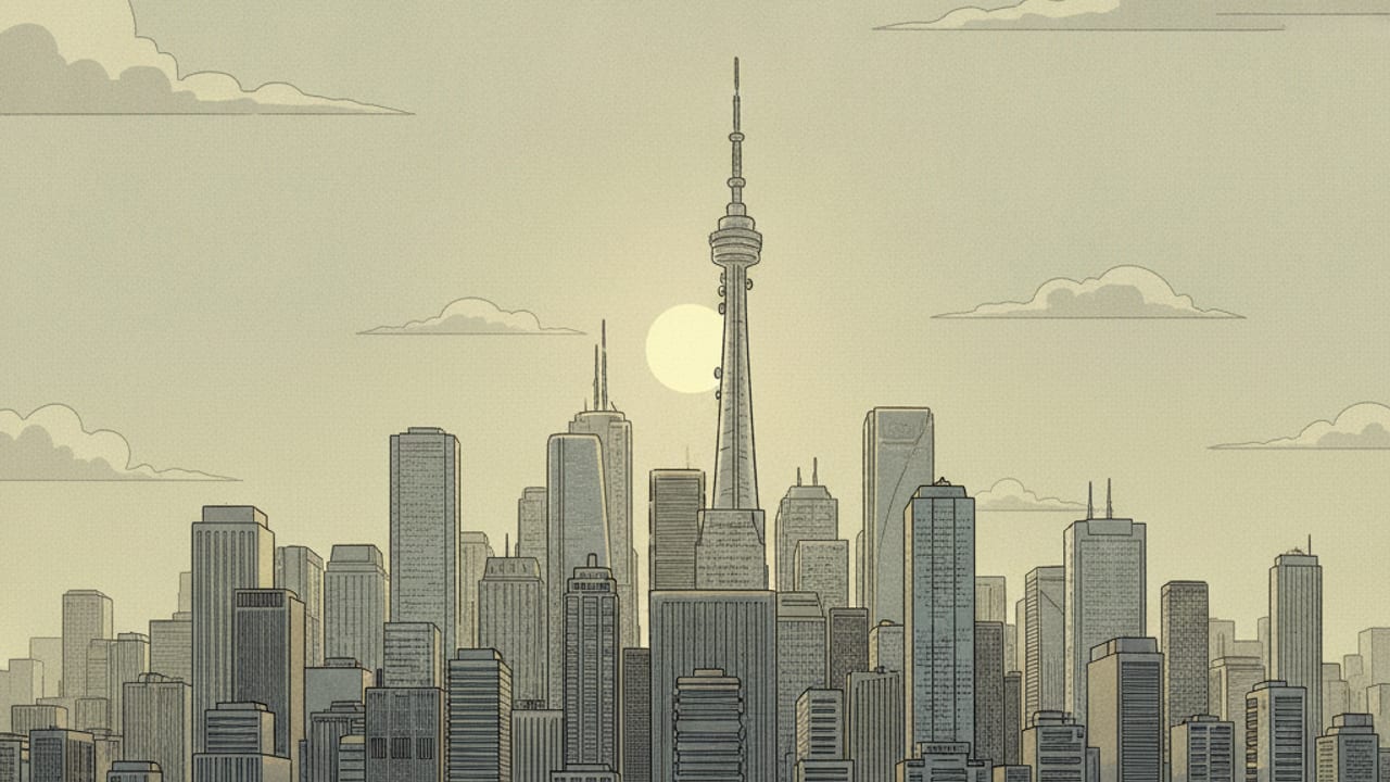 Cel-shaded illustration of McAllen