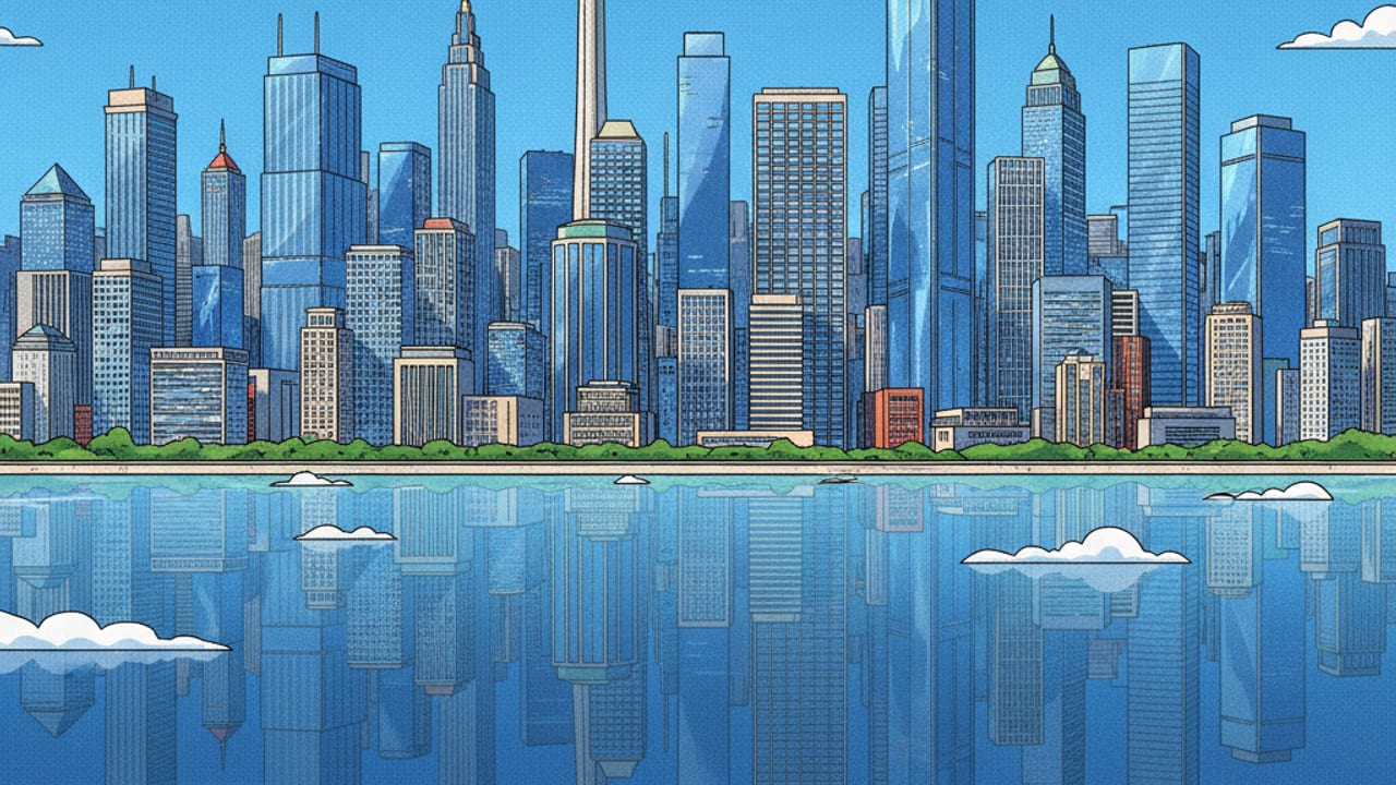 Cel-shaded illustration of Milwaukee