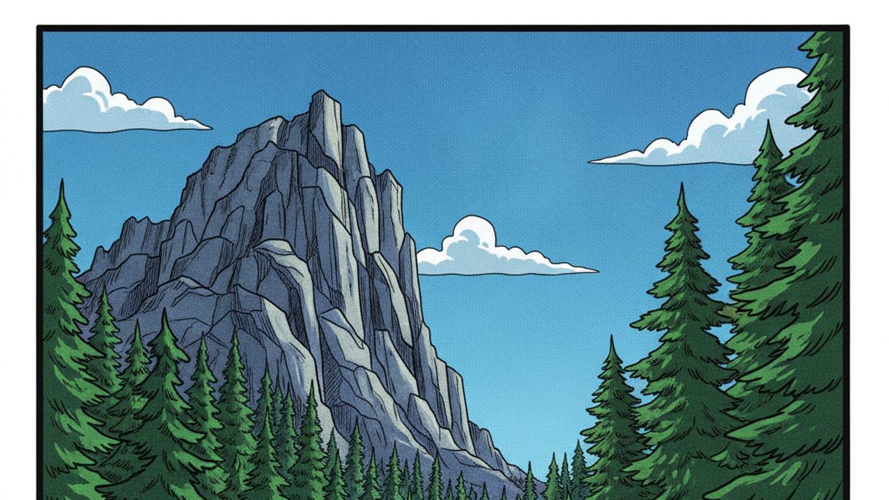 Cel-shaded illustration of Pleasant Grove