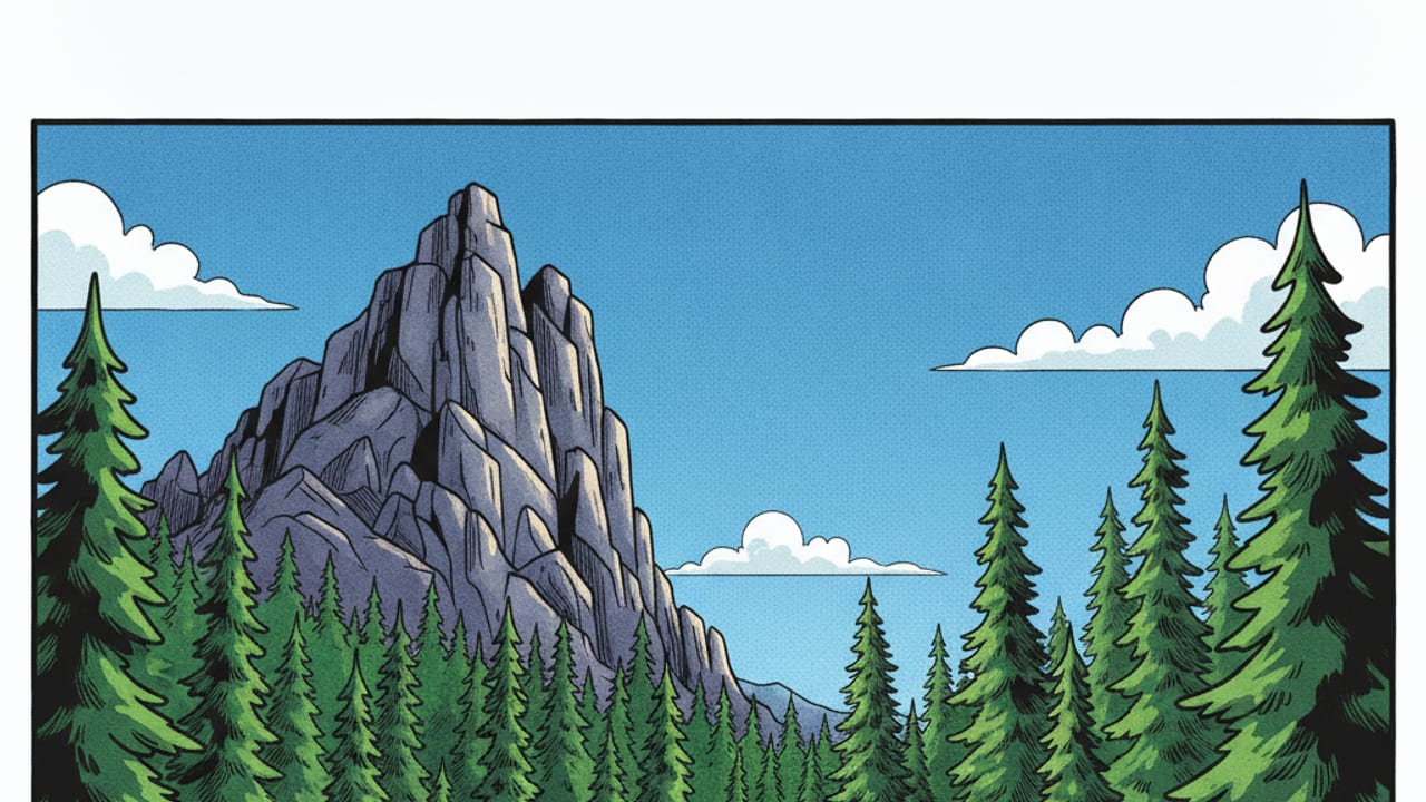 Cel-shaded illustration of Redwood